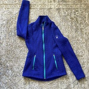 Spyder jacket- cobalt size s